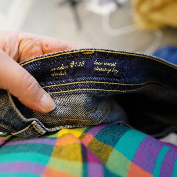 Citizens Of Humanity Jeans Womens 29 Avedon #133‎ Skinny Dark Wash USA Stretch - Picture 3 of 5